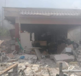 San Vito (Ta): una villetta distrutta da una forte esplosione